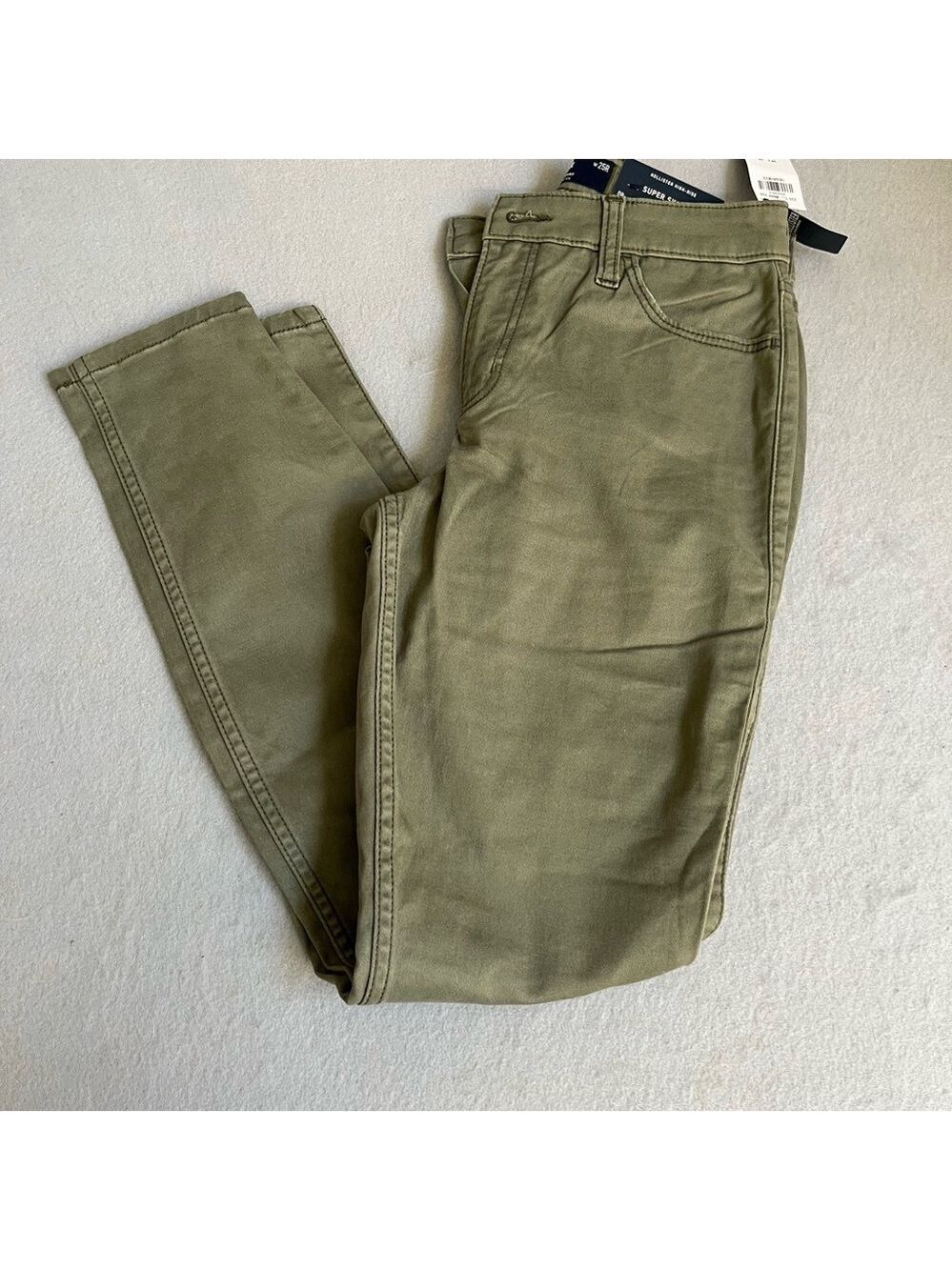 COPY - Hollister 25R Green Pants Super Skinny
